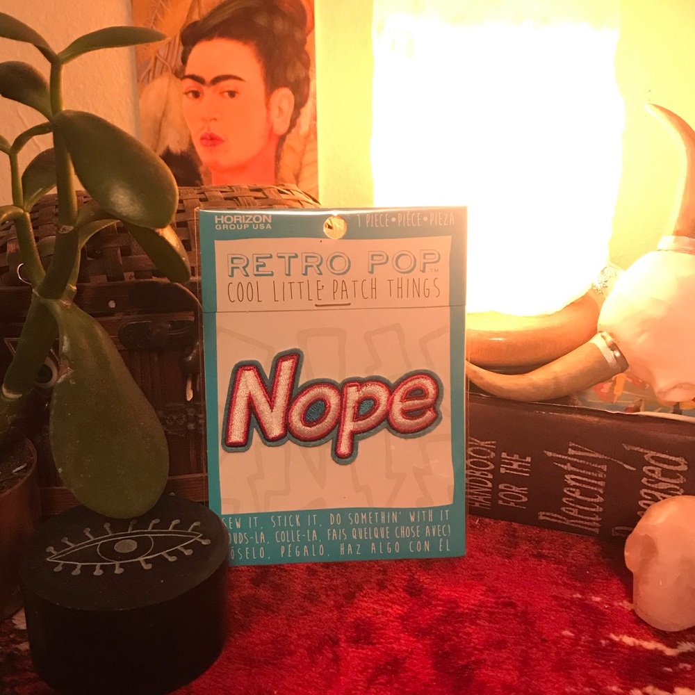 “Nope” Iron one Patch